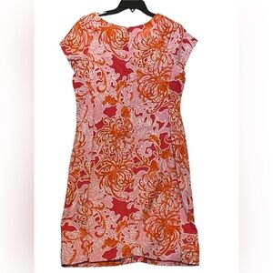 TAYLOR‎ Pink/Orange Floral Sheath Dress
